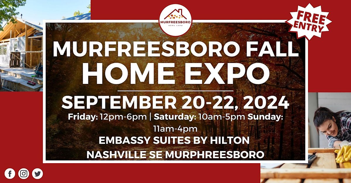 Murfreesboro Home Expo, September 2024