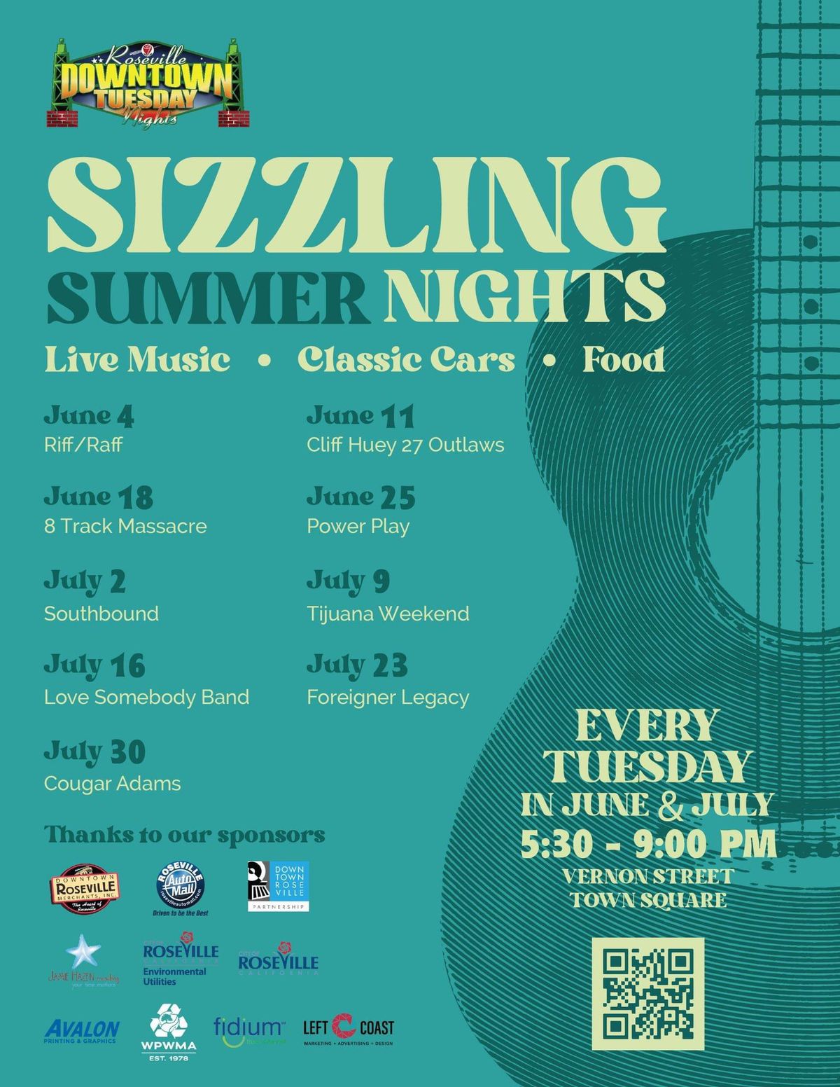 Roseville's Downtown Tuesday Nights - Concert Series