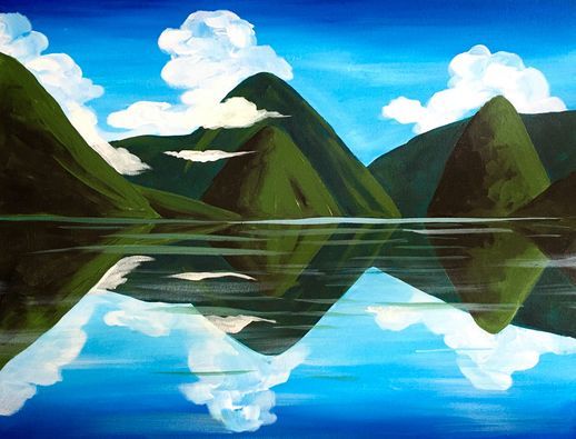 Paint & Wine Night - Milford Sounds