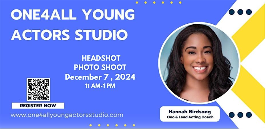 Fall 2024 Workshop Series: Headshot Photo Shoot