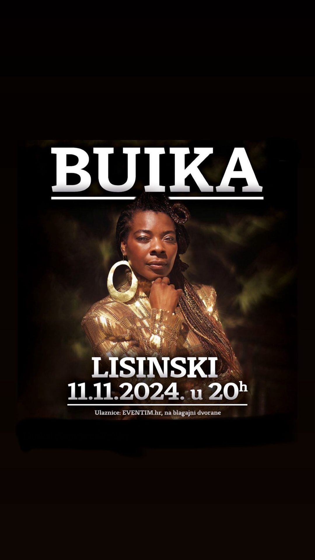 Beautiful! Buika World tour x Lisinski Theater