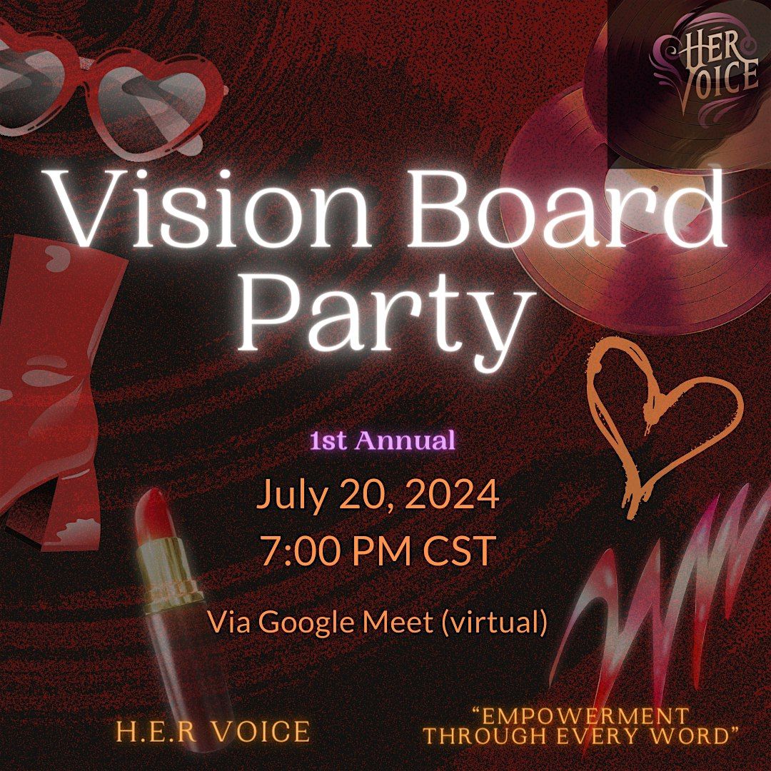 1st annual H.E.R Voice Vision Board Party