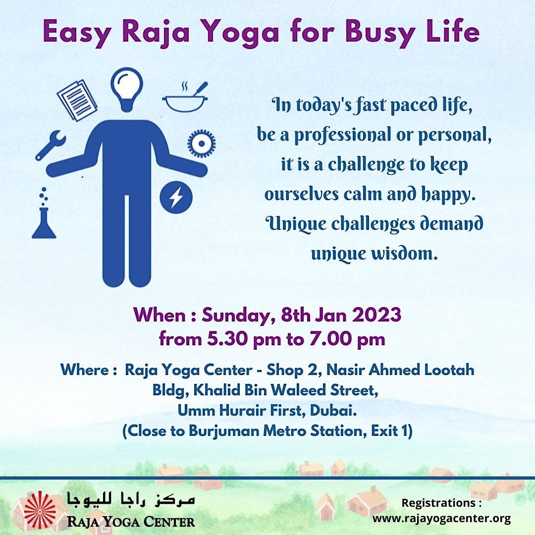 Easy Raja Yoga for Busy Life