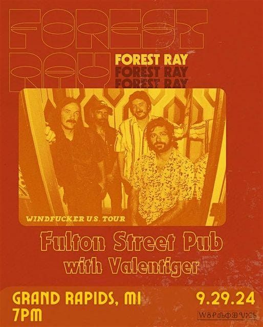 Forest Ray and Valentiger at Fulton Street Pub