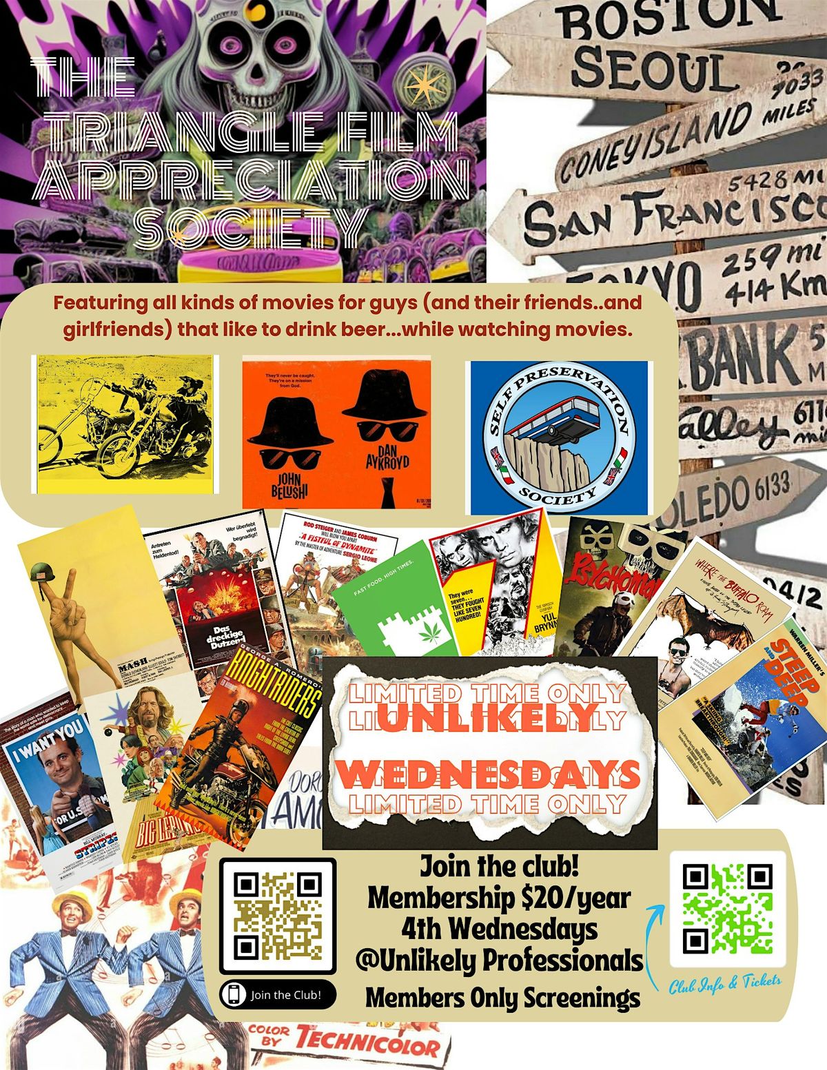 Adventurous Wednesdays Screening Night!