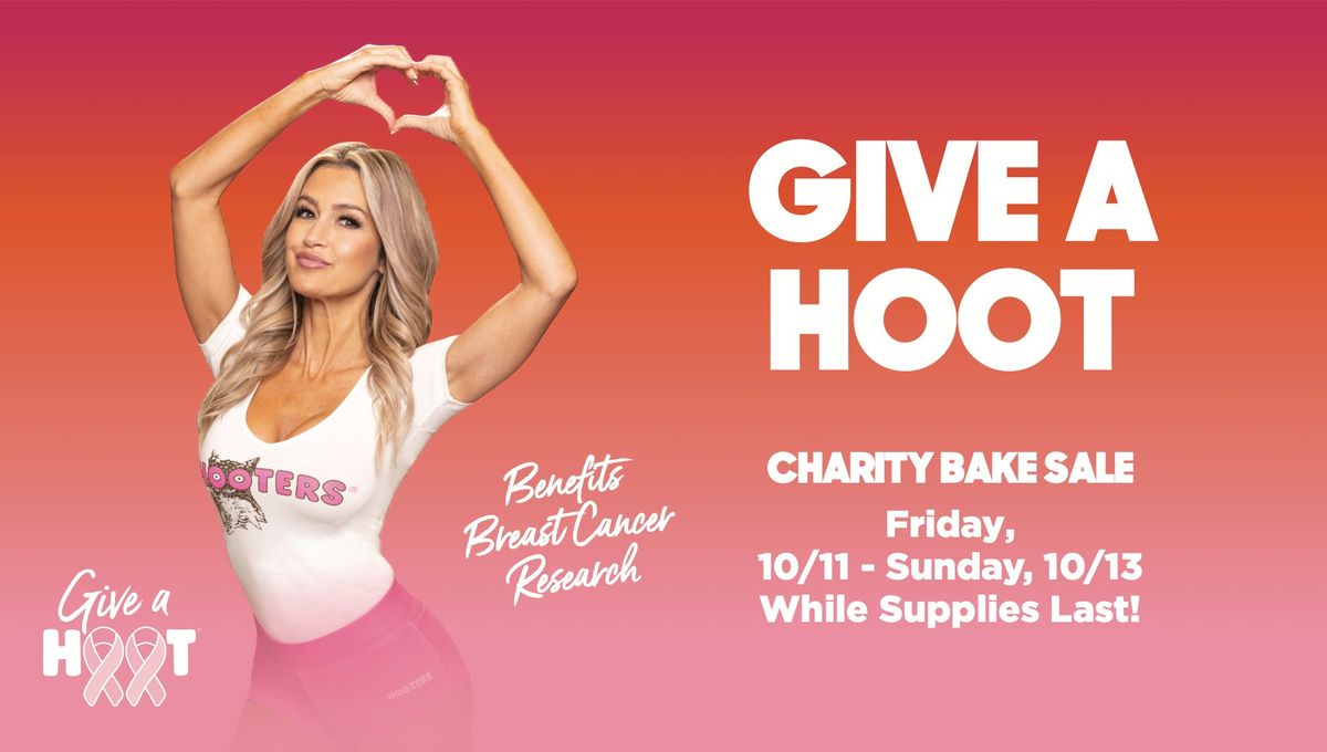 Give A Hoot Bake Sale at Hooters of Toledo