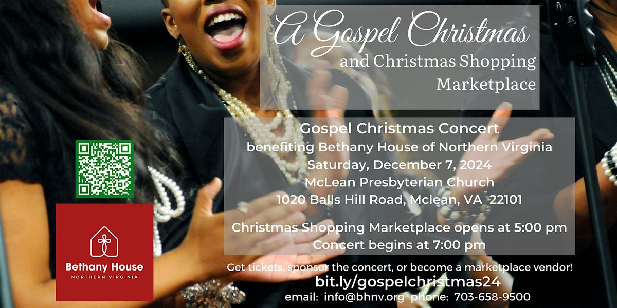 A Gospel Christmas & Christmas Shopping Marketplace for Bethany House