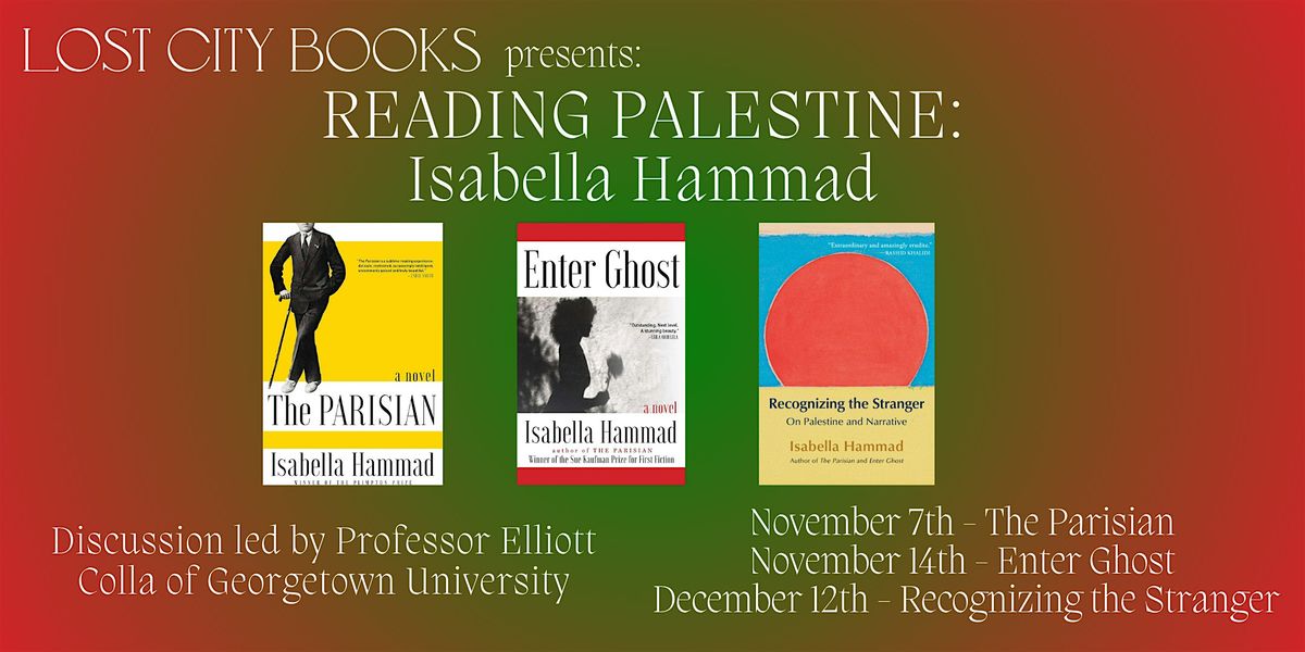 Reading Palestine: Isabella Hammad