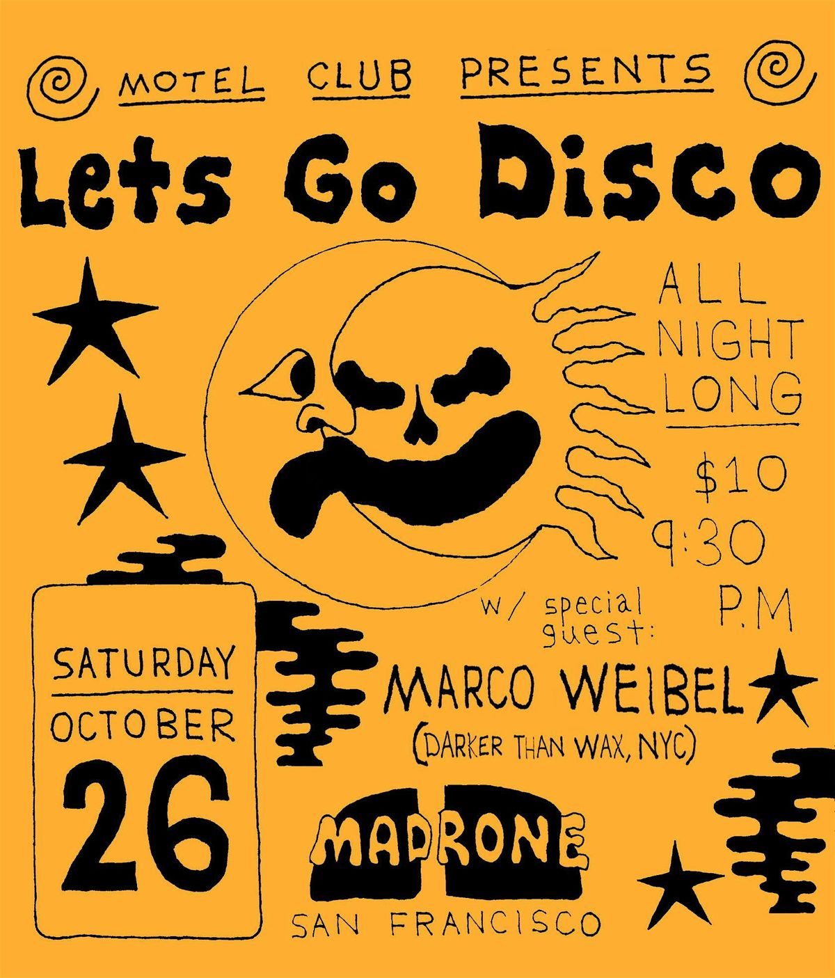 Lets Go Disco @ MADRONE ART BAR