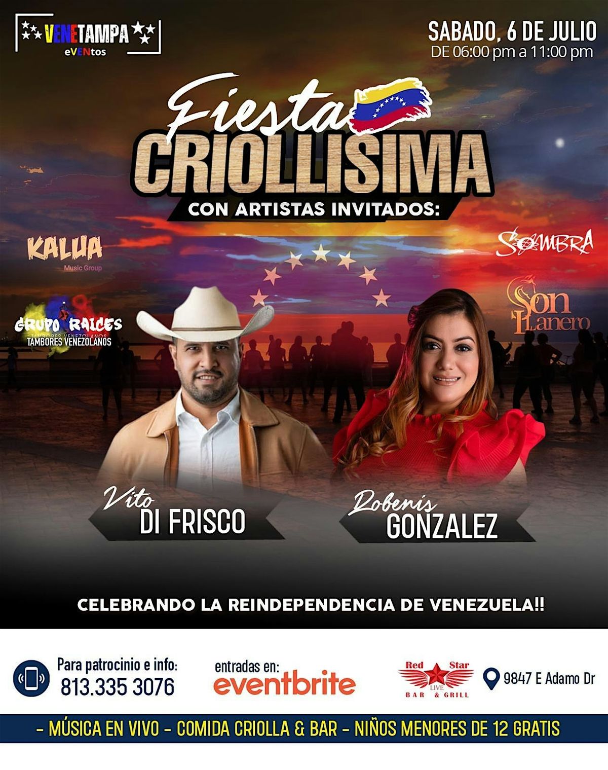 Fiesta Criollisima - Celebracion Re-Independencia de Venezuela 2024