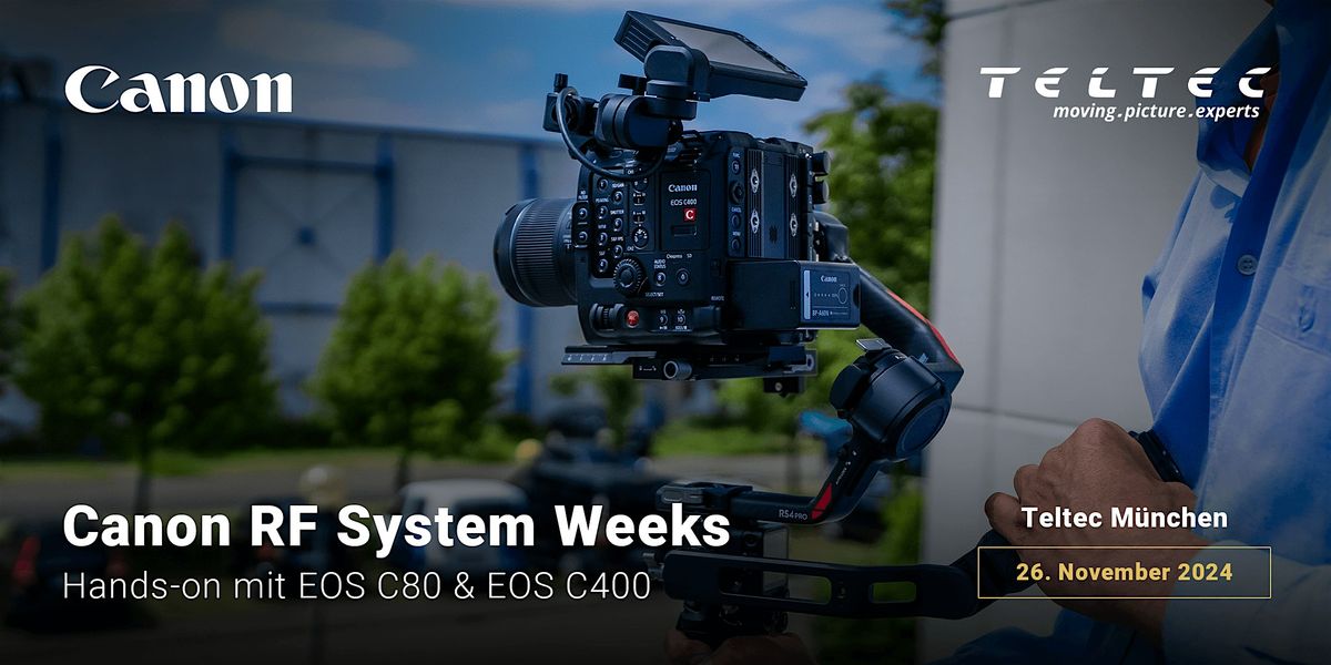 Canon RF System Weeks | M\u00fcnchen