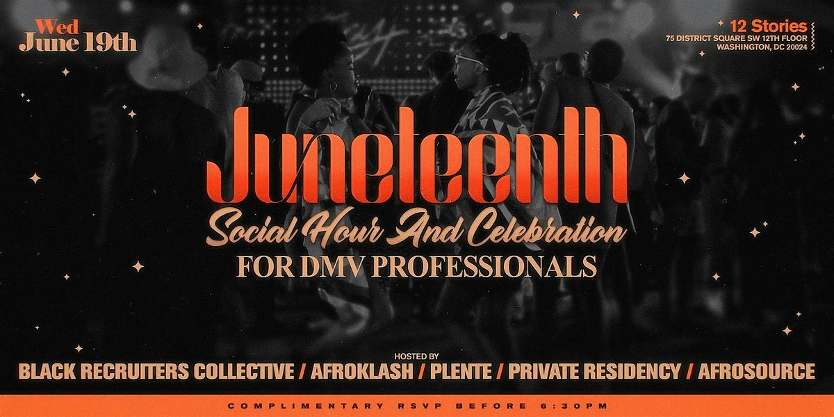 Juneteenth Social Hour and Celebration