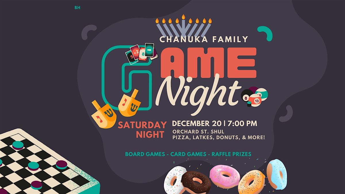 Chanukah Game Night