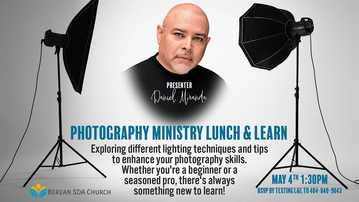 Photography Workshop | "Improve Your Photography with Artificial Lighting"