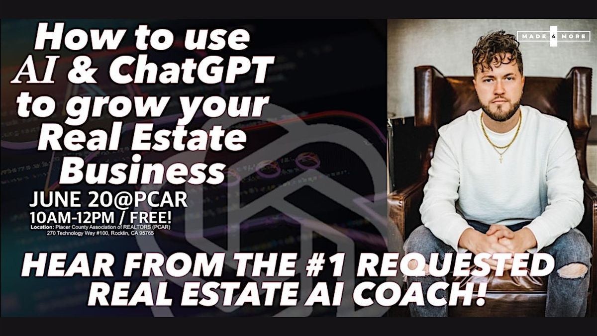 Grow your Real Estate Business with the #1 requested AI Coach