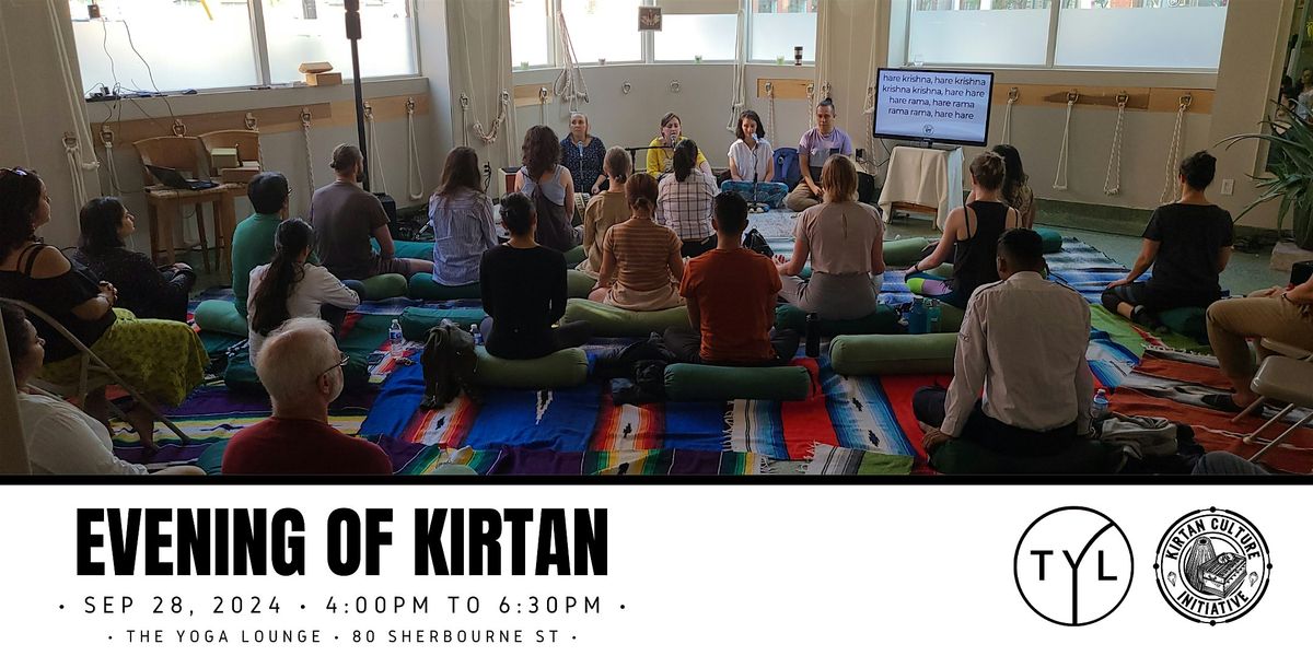 "Evening of Kirtan" at The Yoga Lounge