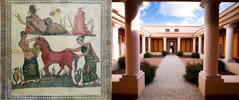 Visita a la Villa Romana de AlmenaraPuras, Oriens Asociación de
