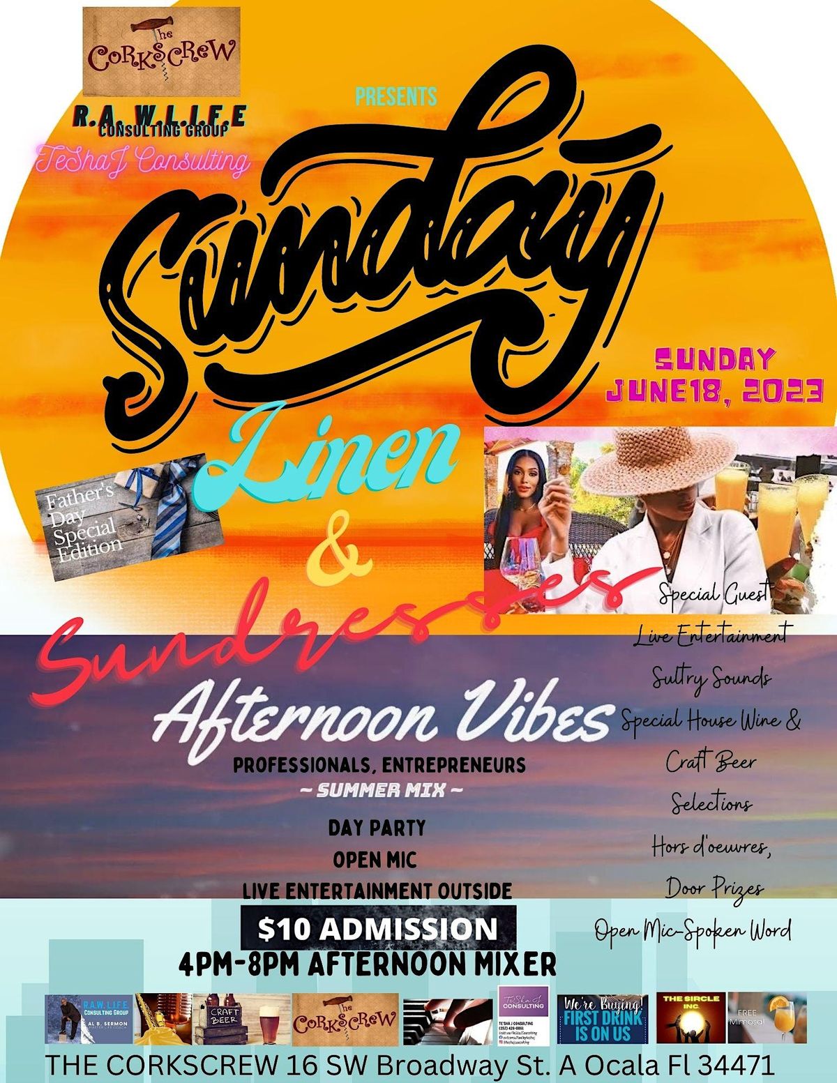 SUNDAY LINEN & SUNDRESSES FATHERS DAY SPECIAL EDITION