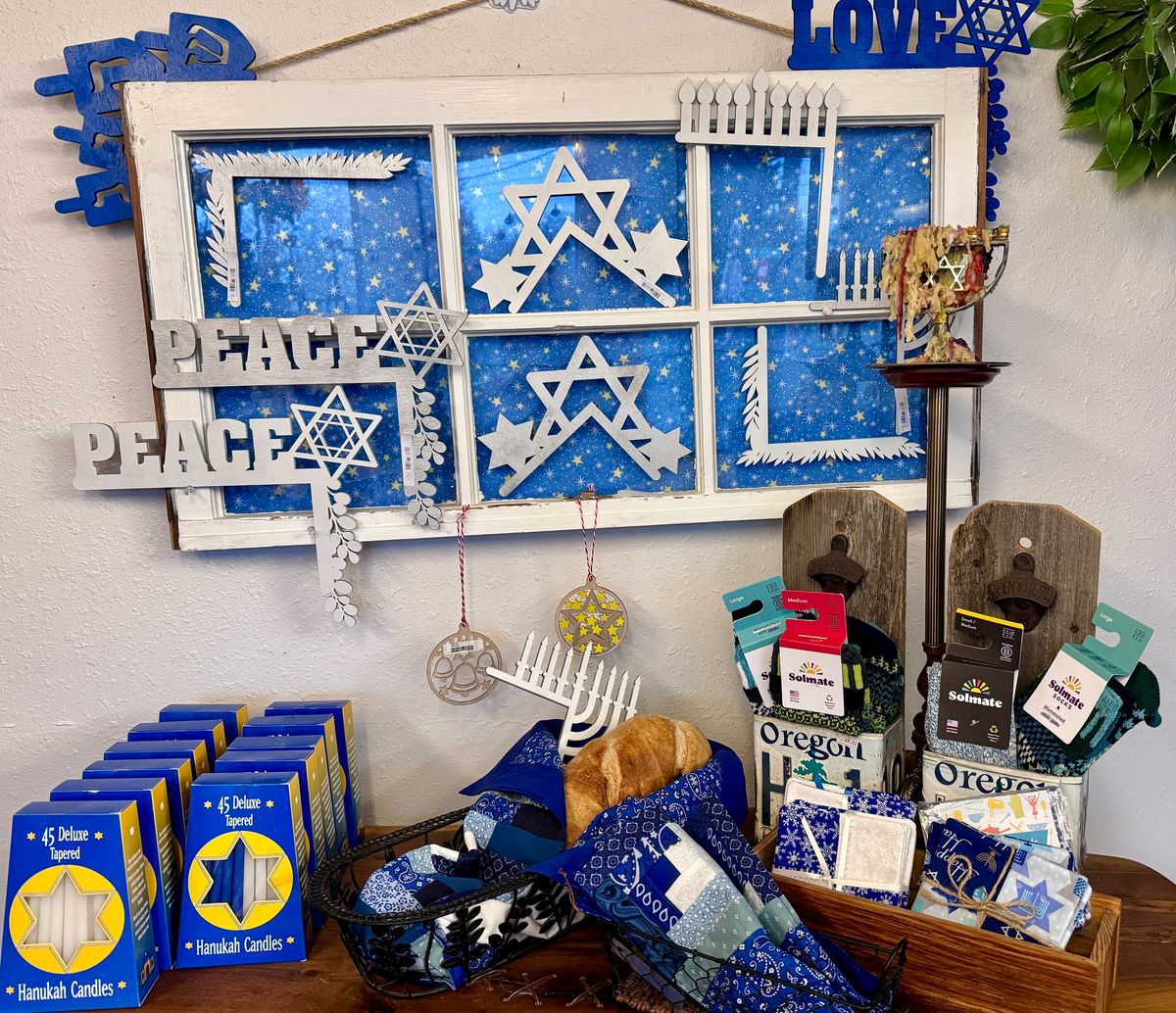 Hanukkah Foods & Gifts at The Emporium, Veneta