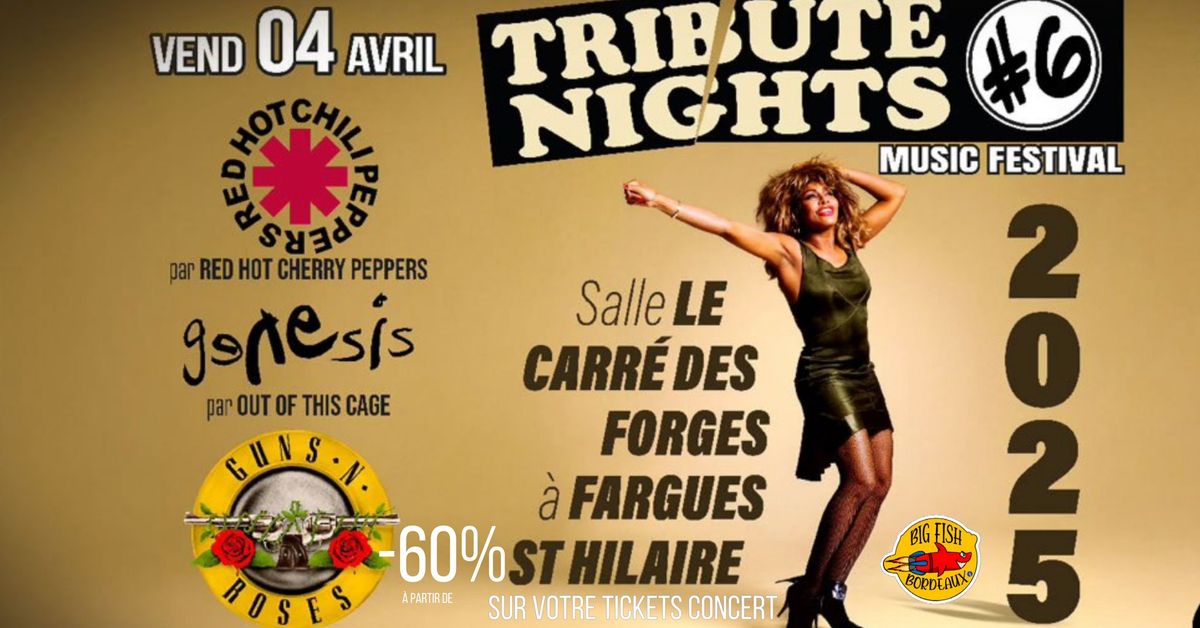 Rencontres amicales festival Tribute Nights