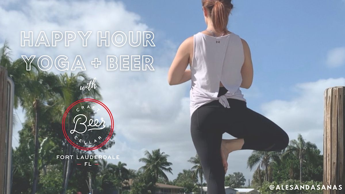 Happy Hour Yoga + Beer at Craft Beer Cellar, Craft Beer Cellar, Fort ...