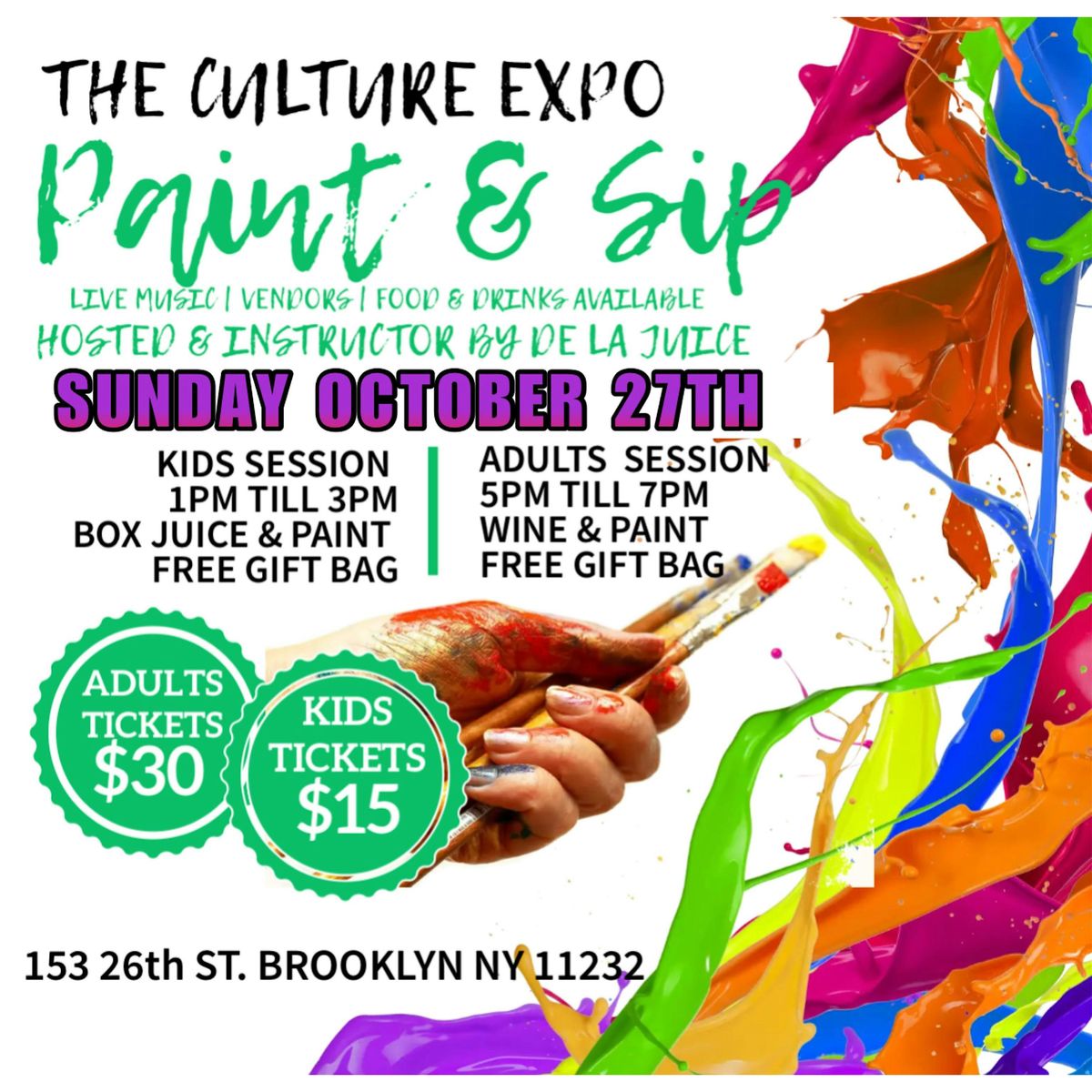 The Culture Expo Paint & Sip