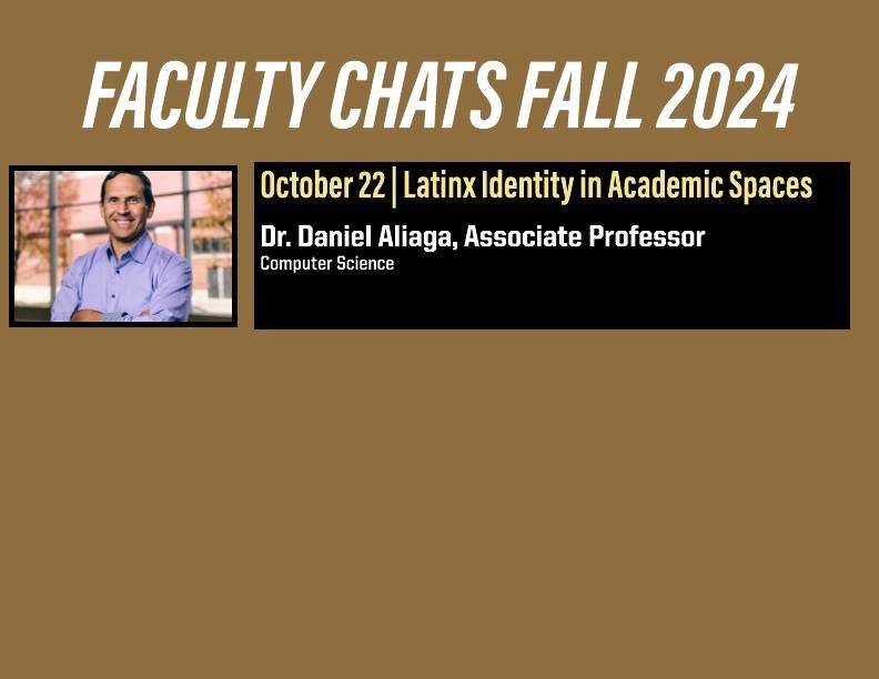 Faculty Chats | October 22 | Latinx Identity in Academic Spaces