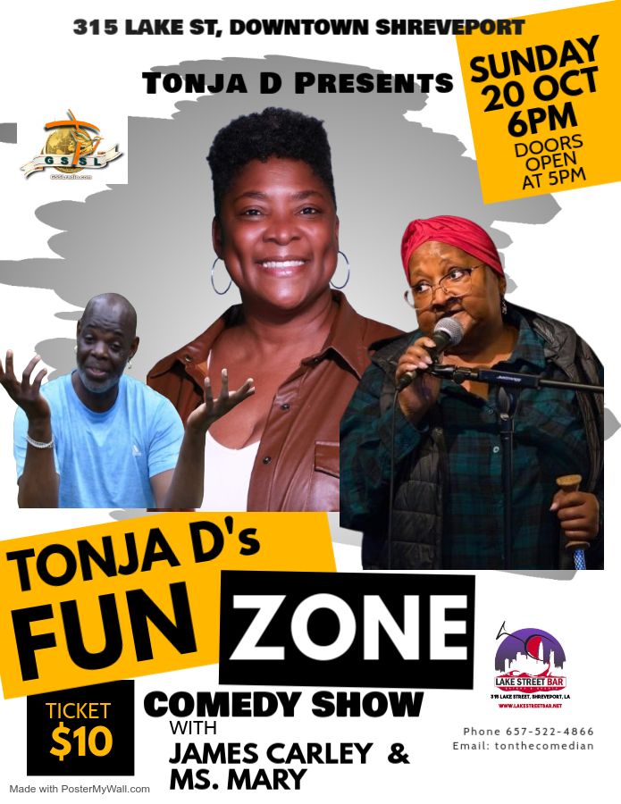 TONJA D'S FUN ZONE CLEAN COMEDY SHOW