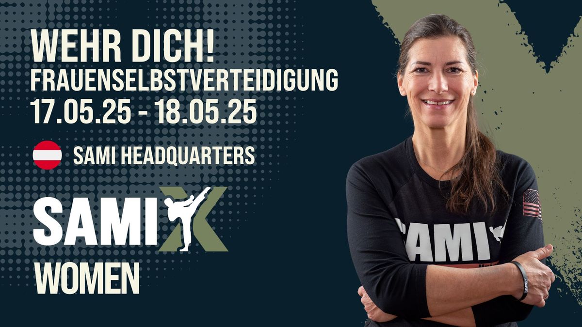 SAMI-X WOMEN - WEHR DICH! Frauenselbstverteidigung 