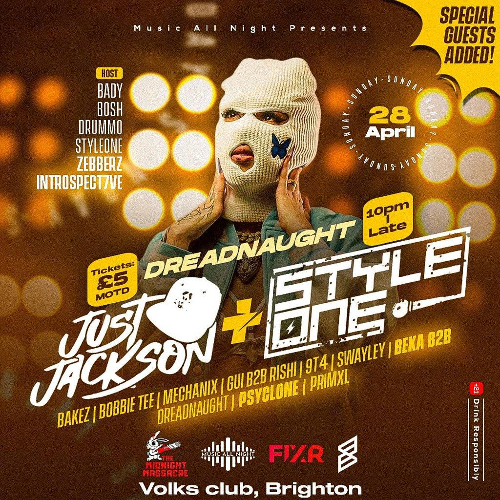 Music All Night - JustJackson & MC Style One