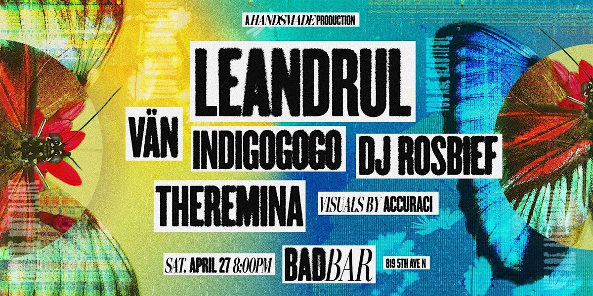 BE BEAUTIFUL: Live Electronic Music at Bad Bar on APRIL 27