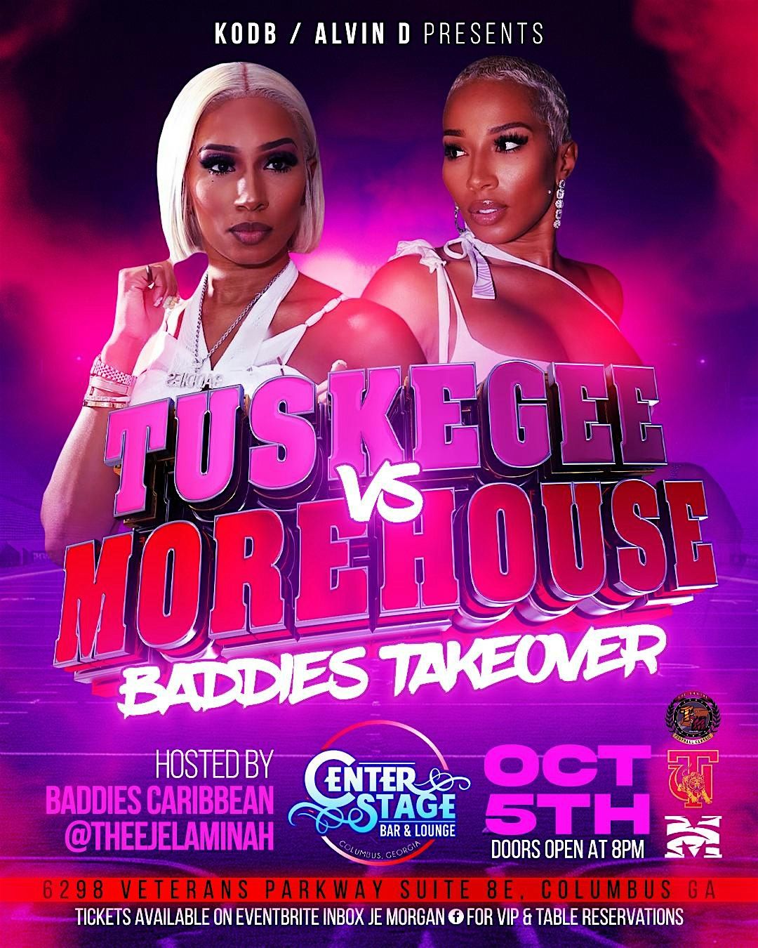 TUSKEGEE MOREHOUSE BADDIES TAKEOVER