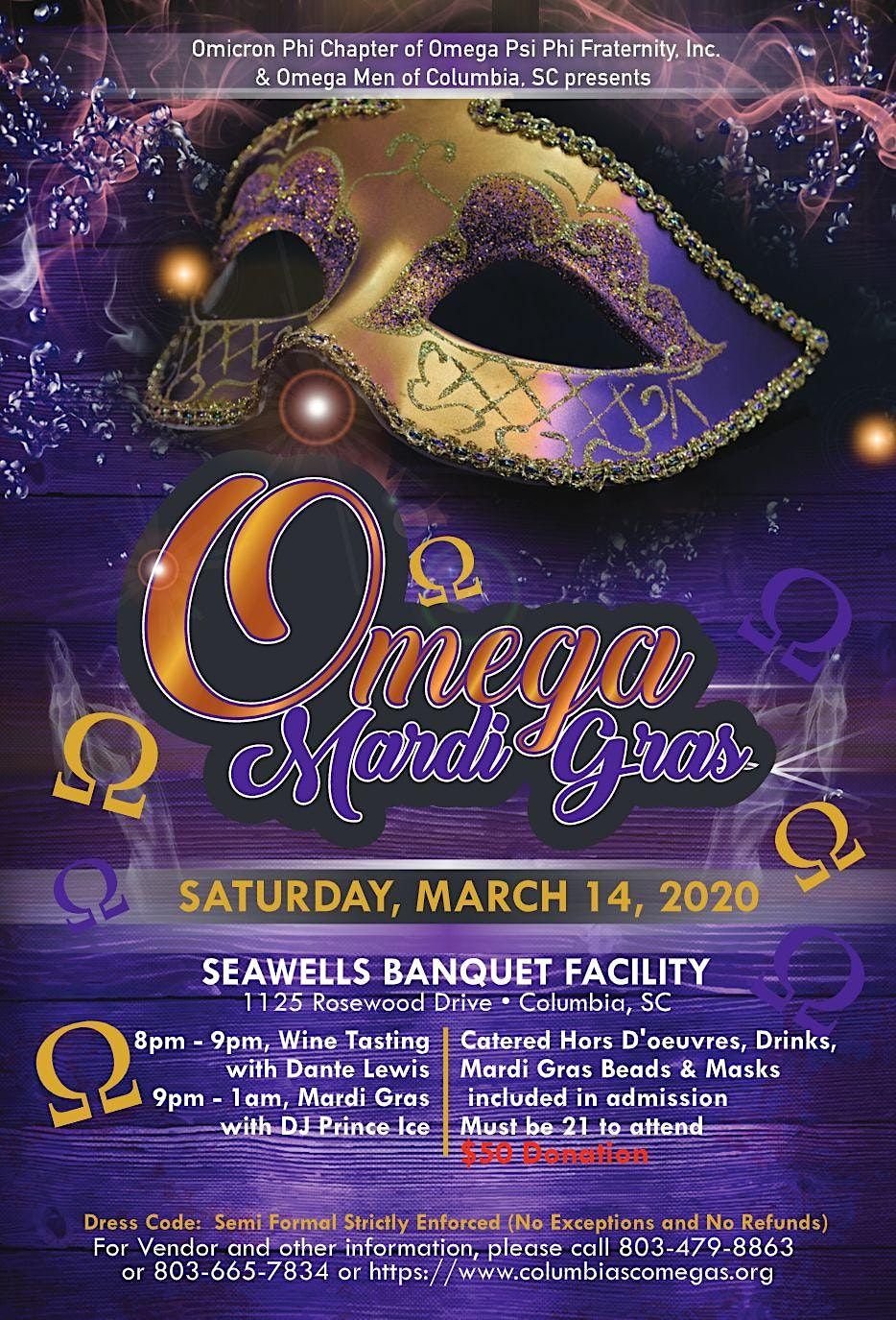2023 Omega Mardi Gras, South Carolina State Fair, Columbia, 14 April to