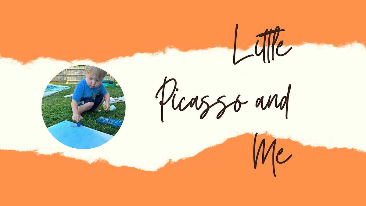 Little Picasso & Me-Ages 4  and Under Art Class-Pollock Splatter Art!