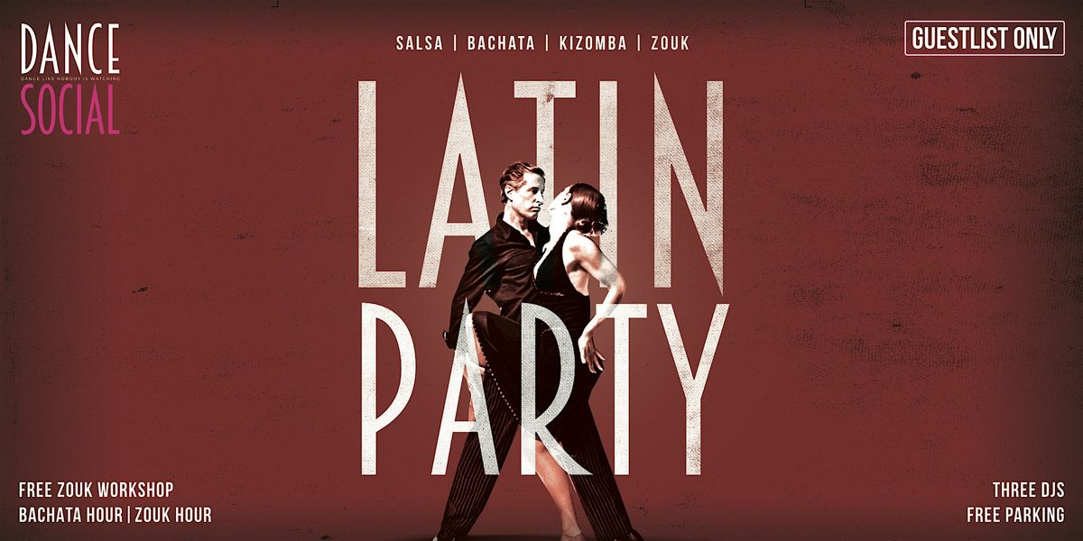 Bailame  Latin Social Dancing Night & Party