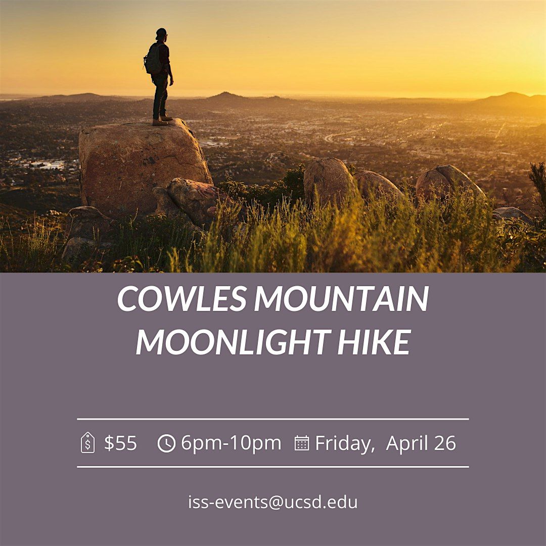 Cowles Mtn Night Hike 11\/15 ($55 Online Payment or Exact Cash paid to IP)