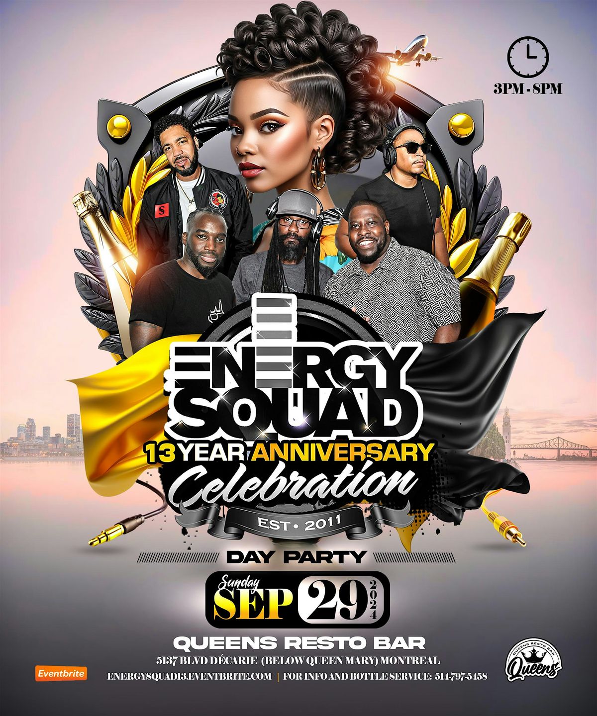 ENERGY SQUAD 13 YEAR ANNIVERSARY CELEBRATION DAY PARTY [3pm to 8pm]