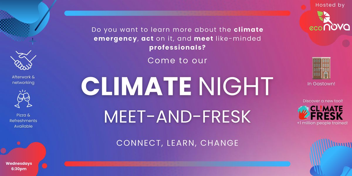 Climate Night - Meet and Fresk