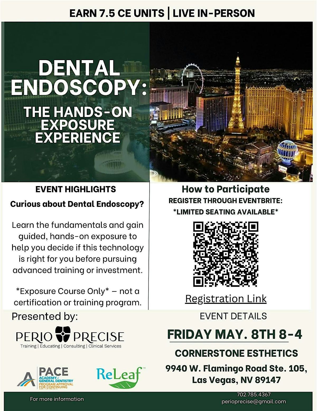Dental Endoscopy: The Hands-On Exposure Expierence