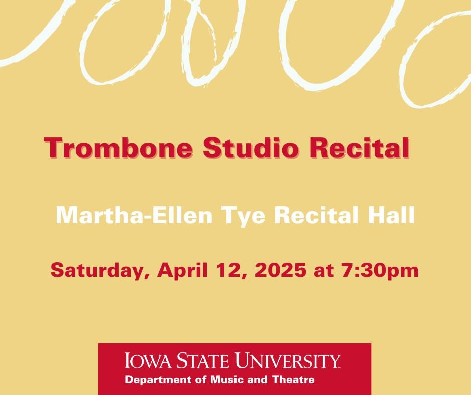 Trombone Studio Recital