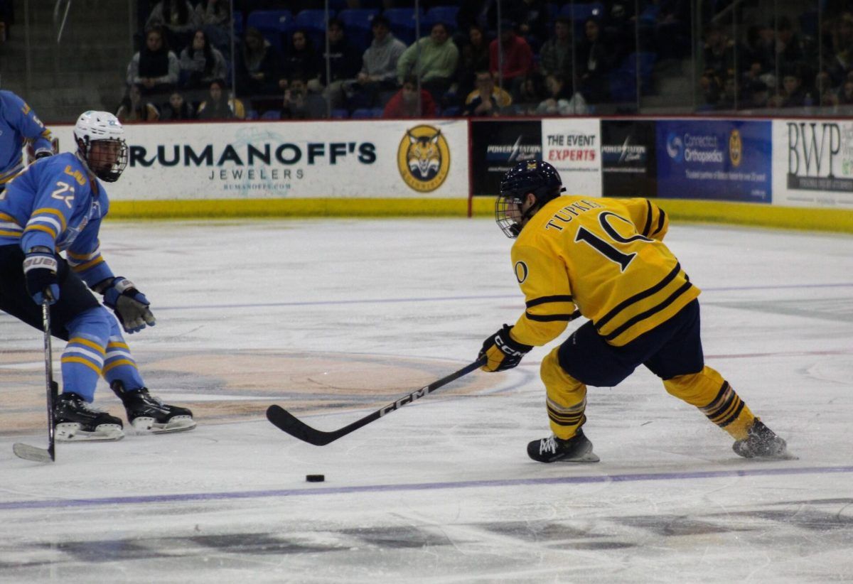 Holy Cross Crusaders at Quinnipiac Bobcats Mens Hockey at M&T Bank Arena