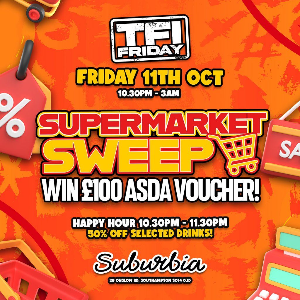 TFIFriday: Supermarket Sweep!