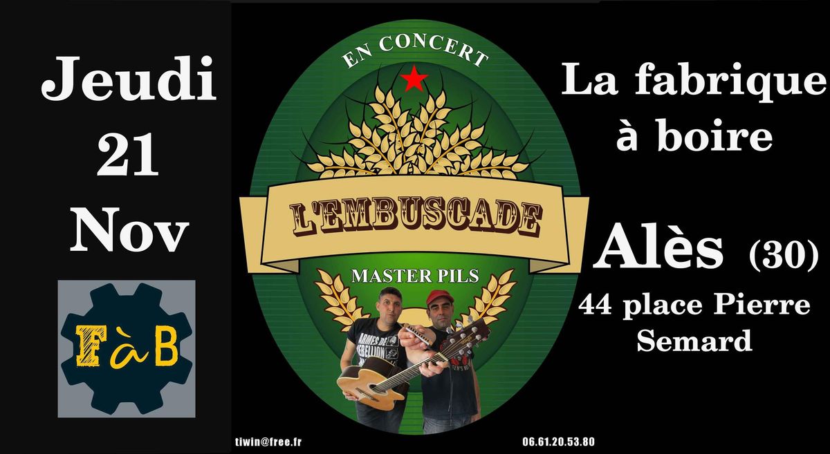 Concert L\u2019embuscade Master Pils