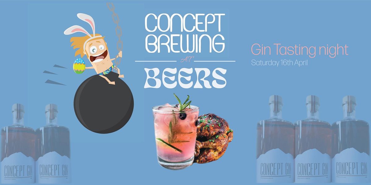 Concept Gin Tasting Night at BEERS, 477B Blenheim Road, Christchurch