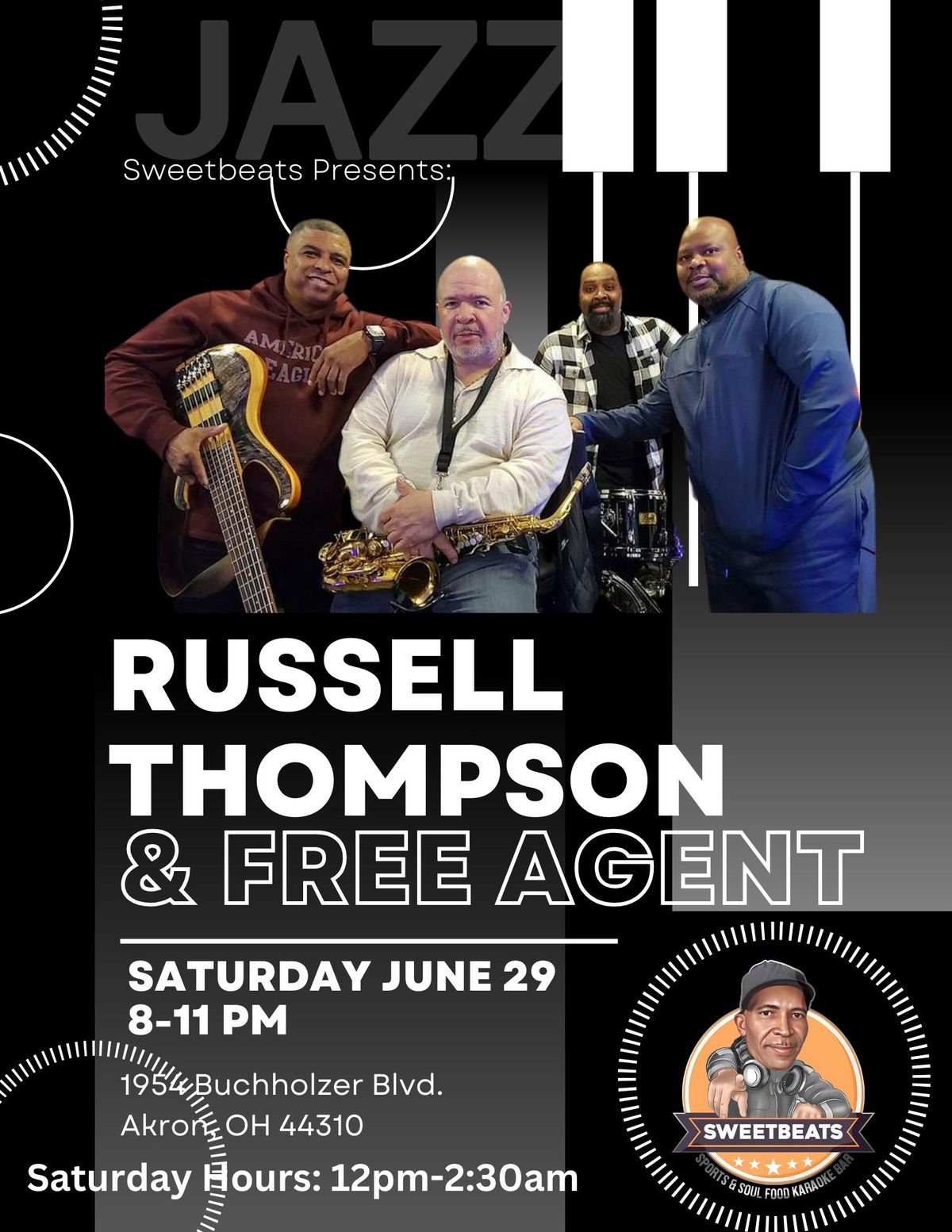 Sweetbeats Presents: Russel Thompson and the Free Agents