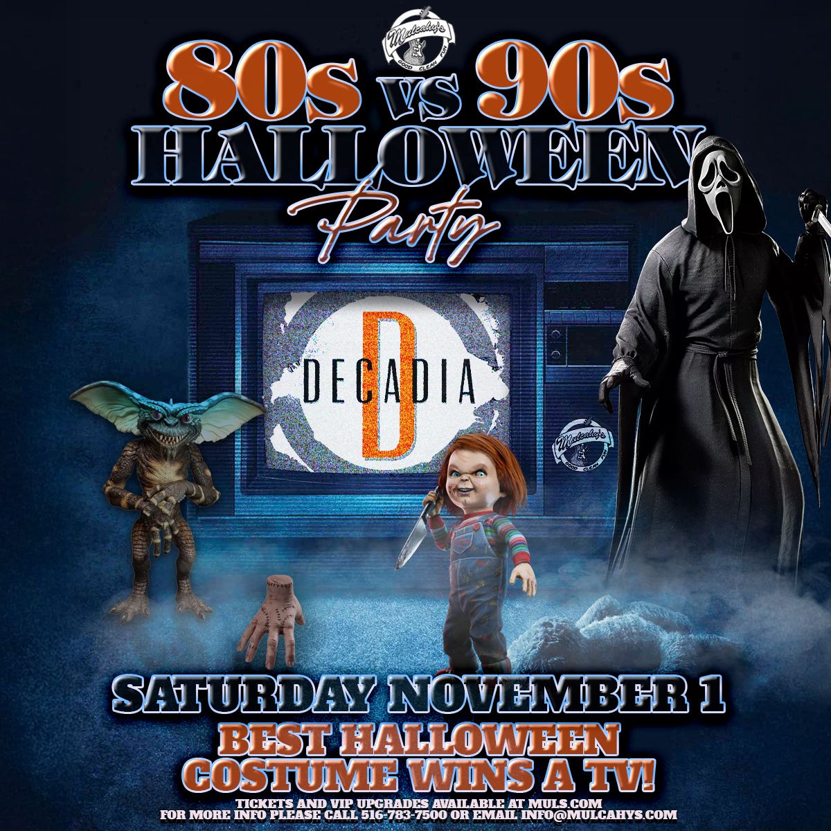80s vs. 90s Halloween Costume Party: Decadia