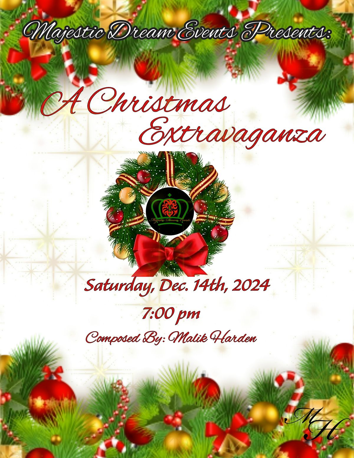 Majestic Dream Events Presents: The Christmas Extravaganza