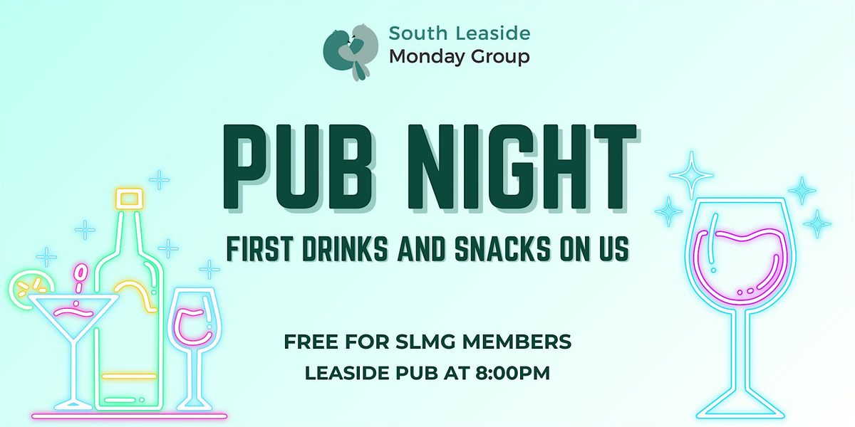 Evening Social: Pub Night!