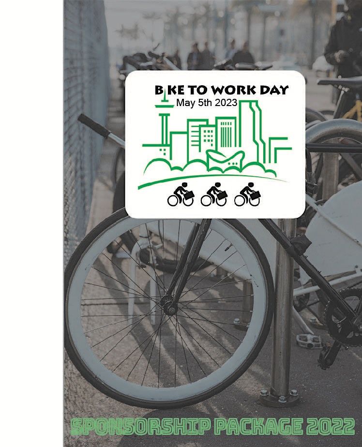 Bike to Work Day, Delta Gardens, Calgary, 5 May 2023