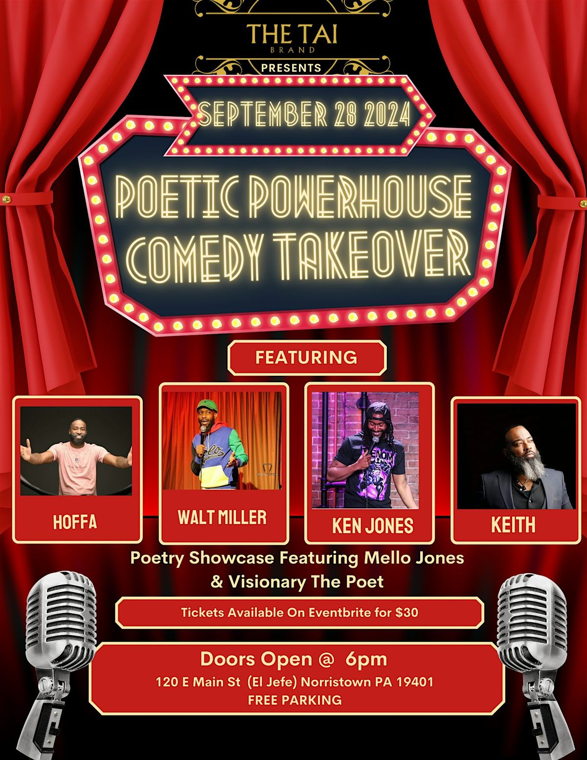 Poetic Powerhouse: Comedy Takeover